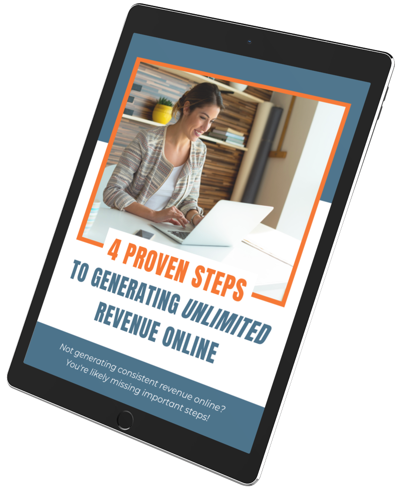 4 proven steps to generating unlimited revenue online